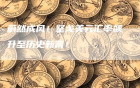 蔚然成风！坚戈美元汇率飙升至历史新高！