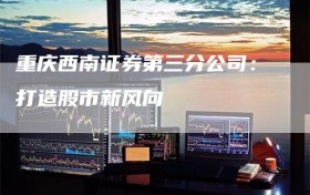 重庆西南证券第三分公司：打造股市新风向