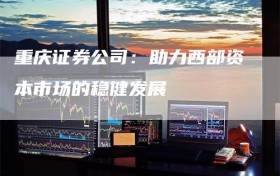 重庆证券公司：助力西部资本市场的稳健发展