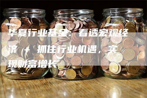 华夏行业基金：看透宏观经济 + 抓住行业机遇，实现财富增长