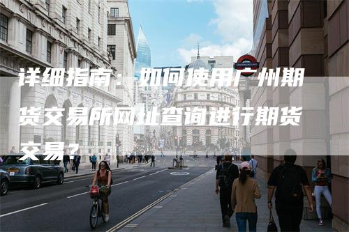 详细指南：如何使用广州期货交易所网址查询进行期货交易？