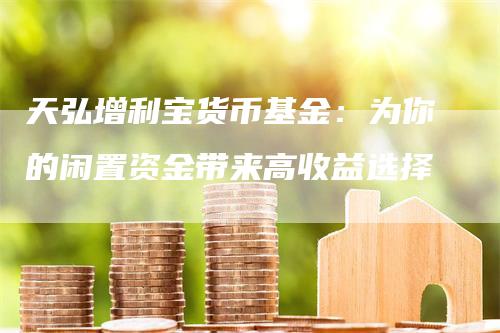 天弘增利宝货币基金：为你的闲置资金带来高收益选择